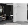 Mexen Kioto L zuhanyfal Walk-in 90 x 200 cm, homályos, gun gray kefe - 800-090-103-66-30