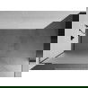 Mexen Kioto L Walk-in zuhanyfal 120 x 200 cm, homályos, gun gray csiszolt - 800-120-103-66-30