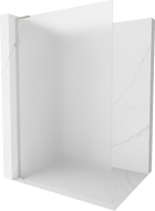 Mexen Kioto L walk-in zuhanyfal 110 x 200 cm, matt, kefélt nikkelezett - 800-110-103-97-30