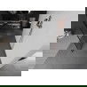 Mexen Kioto perete duș de sine stătătoare 100 x 200 cm, model negru 8 mm, cupru periat - 800-100-002-65-78