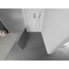 Mexen Kioto L perete panou duș Walk-in 70 x 200 cm, transparent/frosted, nichel periat - 800-070-103-97-35