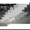 Mexen Kioto perete pentru duş liber 130 x 200 cm, model negru 8 mm, nichel periat - 800-130-002-97-78
