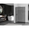 Mexen Kioto L perete duș Walk-in 110 x 200 cm, grafit, crom - 800-110-103-01-40