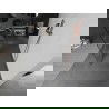Mexen Kioto szabadon álló zuhanyfal 130 x 200 cm, fehér minta 8 mm, sörtézett réz - 800-130-002-65-97