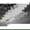 Mexen Kioto perete de duș autonom 120 x 200 cm, model alb 8 mm, finisaj auriu periat - 800-120-002-55-97
