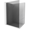 Mexen Kioto L perete de duș Walk-in 70 x 200 cm, grafit, alb - 800-070-103-20-40