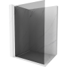 Mexen Kioto L perete duș Walk-in 80 x 200 cm, grafit, alb - 800-080-103-20-40