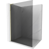 Mexen Kioto L perete de duș Walk-in 70 x 200 cm, grafit, auriu - 800-070-103-50-40
