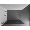 Mexen Kioto L paravan de duș Walk-in 110 x 200 cm, grafit, aur periat - 800-110-103-55-40