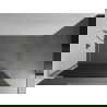 Mexen Kioto L zuhanyfal Walk-in 110 x 200 cm, grafit, aranycsiszolt - 800-110-103-55-40