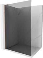 Mexen Kioto L perete de duș Walk-in 110 x 200 cm, grafit, cupru periat - 800-110-103-65-40