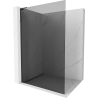 Mexen Kioto L perete de duș Walk-in 80 x 200 cm, grafit, negru - 800-080-103-70-40