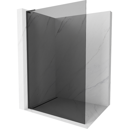 Mexen Kioto L panou de duș Walk-in 90 x 200 cm, grafit, negru - 800-090-103-70-40