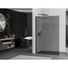 Mexen Kioto L panou de duș Walk-in 100 x 200 cm, grafit, negru - 800-100-103-70-40