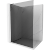 Mexen Kioto L perete dus Walk-in 110 x 200 cm, grafit, gun gray periat - 800-110-103-66-40