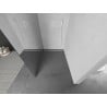 Mexen Kioto L Walk-in zuhanyzófal 90 x 200 cm, tükör, fehér - 800-090-103-20-50