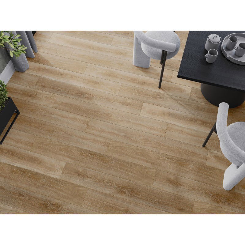 Mexen San Marcos panouri vinil 1240 x 182 mm SPC 6,5 mm, suport IXPE 1,5 mm, 4 V-Fuga, Stejar - F1048-1240-182-505-4V1-01