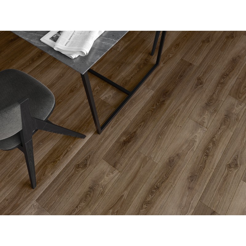 Mexen San Juan vinyl panelek 1240 x 182 mm SPC 6,5 mm, IXPE alátét 1,5 mm, 4 V-fuga, Tölgy - F1049-1240-182-505-4V1-01