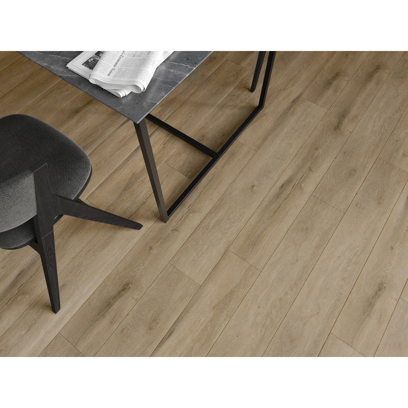 Mexen Long Creek panouri vinilice 1240 x 182 mm SPC 6,5 mm, substrat IXPE 1,5 mm, 4 V-Fuga, Stejar - F1050-1240-182-505-4V1-01