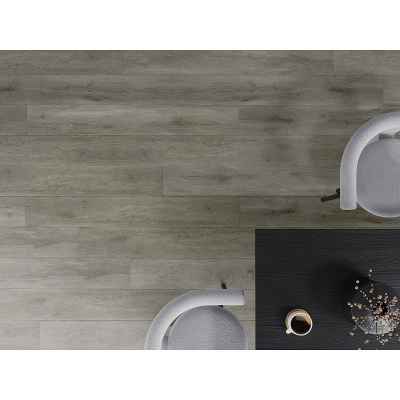 Mexen Riverdale plăci vinilice 1240 x 182 mm SPC 6,5 mm, suport IXPE 1,5 mm, 4 V-Fugă, Stejar - F1052-1240-182-505-4V1-01