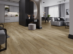 Mexen Clermont vinyl panelek 1240 x 182 mm SPC 6,5 mm, IXPE alátét 1,5 mm, 4 V-Fuga, Dąb - F1053-1240-182-505-4V1-01