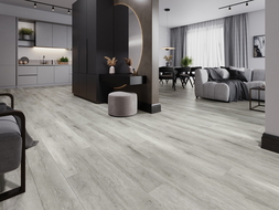 Mexen Boone vinyl padló 1240 x 182 mm SPC 6,5 mm, IXPE alátét 1,5 mm, 4 V-fuga, Tölgy - F1054-1240-182-505-4V1-01
