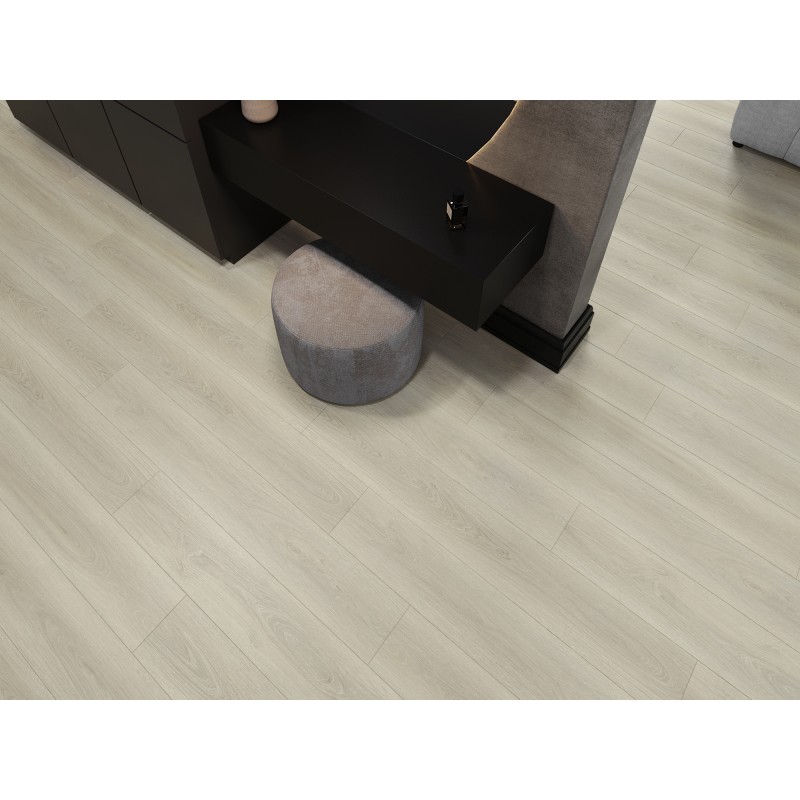 Mexen Concord 1240 x 182 mm SPC 6,5 mm-es vinyl padlóburkolat, IXPE 1,5 mm-es alátét, 4 V-fuga, Tölgy