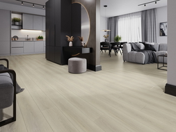 Mexen Concord 1240 x 182 mm SPC 6,5 mm-es vinyl padlóburkolat, IXPE 1,5 mm-es alátét, 4 V-fuga, Tölgy