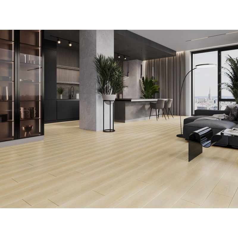 Mexen Kinston panouri vinilice 1240 x 182 mm SPC 6,5 mm, substrat IXPE 1,5 mm, 4 V-Fuga, Stejar - F1057-1240-182-505-4V1-01