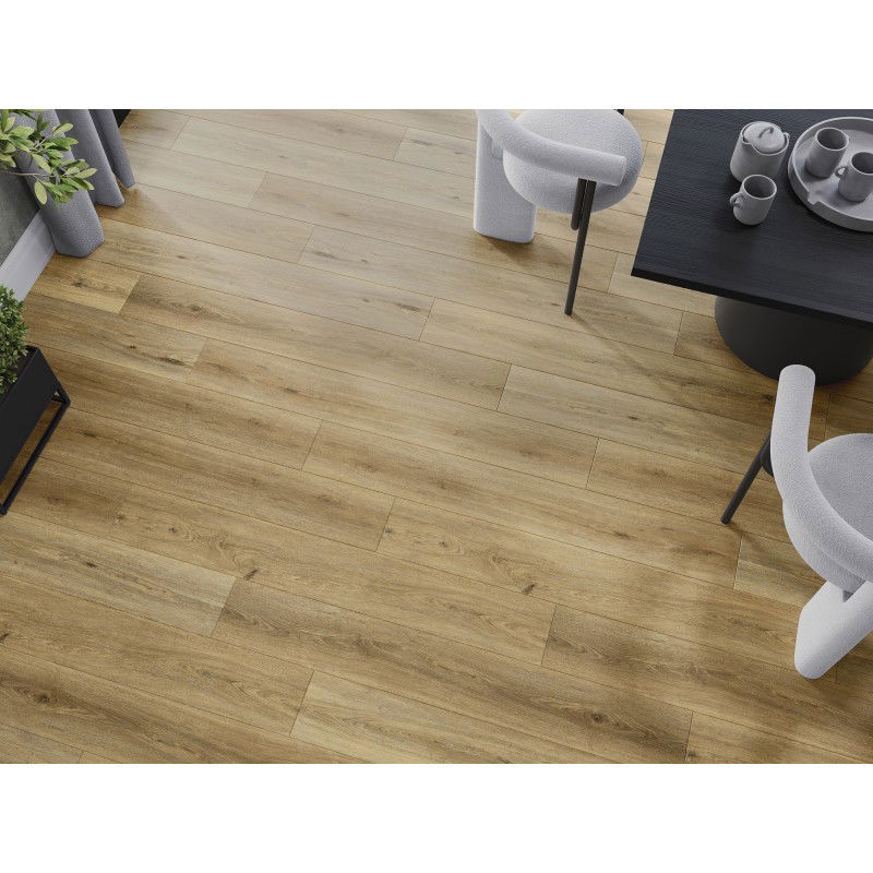 Mexen Sanford vinil panelek 1240 x 182 mm SPC 6,5 mm, IXPE alátét 1,5 mm, 4 V-fuga, Tölgy - F1059-1240-182-505-4V1-01