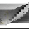 Mexen Kioto L perete duș Walk-in 100 x 200 cm, model negru, aurie - 800-100-103-50-70