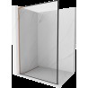 Mexen Kioto L perete duș Walk-in 70 x 200 cm, model negru, cupru periat - 800-070-103-65-70