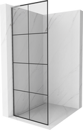 Mexen Kioto L Walk-in zuhanyfal 70 x 200 cm, fekete minta, króm - 800-070-103-01-77