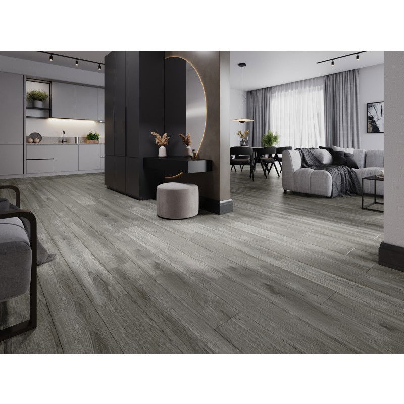 Mexen Claremont vinil panelek 1240 x 182 mm SPC 6,5 mm, IXPE 1,5 mm alátét, 4 V-fuga, Tölgy - F1039-1240-182-505-4V1-01
