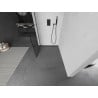 Mexen Kioto L perete de duș Walk-in 70 x 200 cm, model negru, finisaj gun gray periat - 800-070-103-66-77