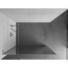 Mexen Kioto L Walk-in zuhanyfal 90 x 200 cm, tükör, króm - 800-090-103-01-50