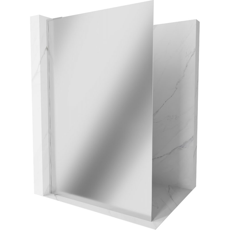 Mexen Kioto L Walk-in zuhanyfal 90 x 200 cm, tükör, króm - 800-090-103-01-50