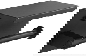 Mexen suport de hârtie cu raft, negru - 701197-70