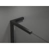 Mexen Kioto L perete duș Walk-in 120 x 200 cm, model alb, negru - 800-120-103-70-97