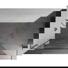 Mexen Kioto L perete de duș Walk-in 70 x 200 cm, model alb, aur roz - 800-070-103-60-97