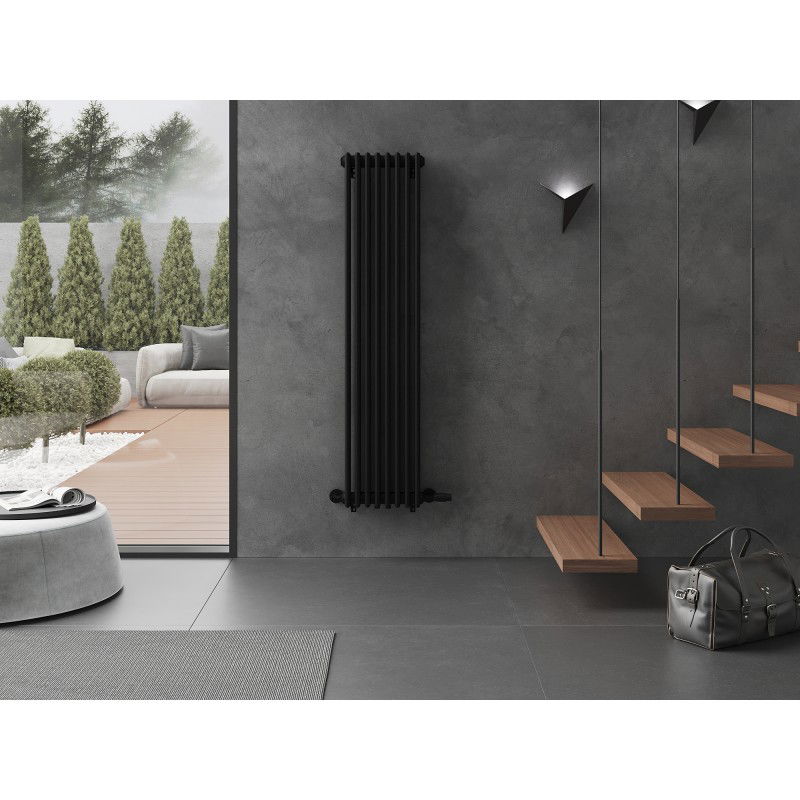 Mexen Denver radiator decorativ 1600 x 378 mm, 1487 W, negru - W215-1600-378-00-70