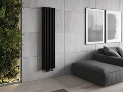 Mexen Denver dísz radiátor 1600 x 378 mm, 1487 W, Fekete - W215-1600-378-00-70