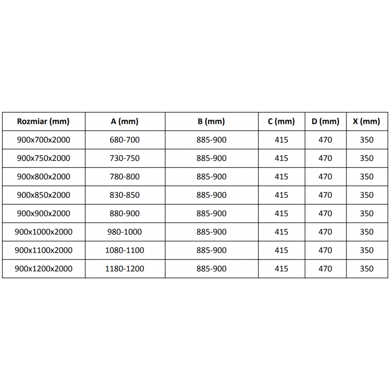 Mexen Velar cabină de duș glisantă 90 x 110 cm, grafit, auriu periat - 871-090-110-41-55