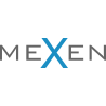 Mexen Kioto Walk-in zuhanyfal 150 x 100 cm, fekete minta, matt nikkel - 800-150-202-97-70-100
