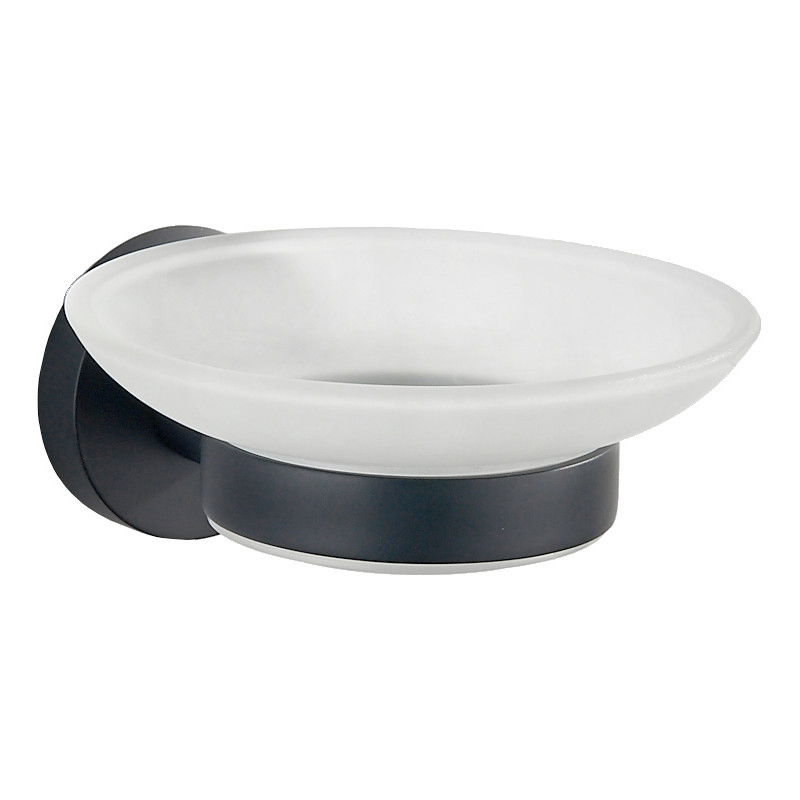 Mexen Tiber soap dish, negru - 7050539-70