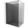 Mexen Kioto zuhanyfal Walk-in 120 x 200 cm, grafit 8 mm, gun metal - 800-120-101-95-40