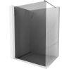 Mexen Kioto zuhanyfal Walk-in 130 x 200 cm, grafit 8 mm, gun metal - 800-130-101-95-40