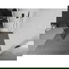 Mexen Kioto Walk-in zuhanyfal 120 x 200 cm, fekete minta 8 mm, gun metal - 800-120-101-95-77