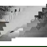 Mexen Kioto Walk-in zuhanyfal 100 x 200 cm, fehér mintával 8 mm, gun metal - 800-100-101-95-85