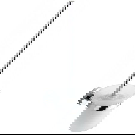 Mexen Tiber perie de toaletă, Crom - 7050550-00